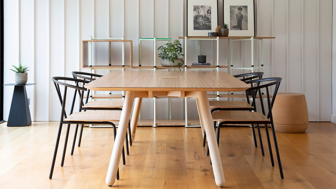 Zomu Table Blume Bamboo Table | Collaboration Tables | Frovi