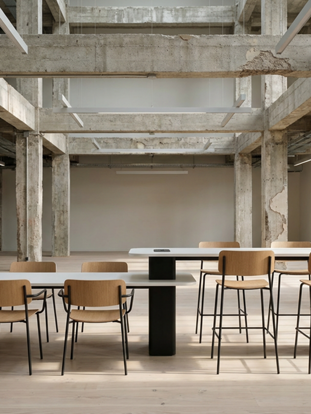 Levels Table System | Modular Workplace Tables | Frovi
